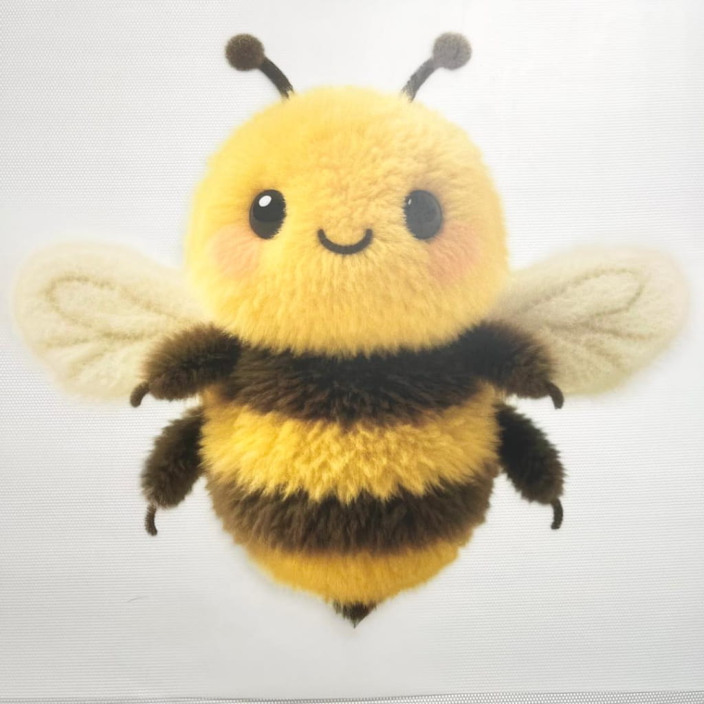10inch Size DTF Heat Transfer, Honey Bee