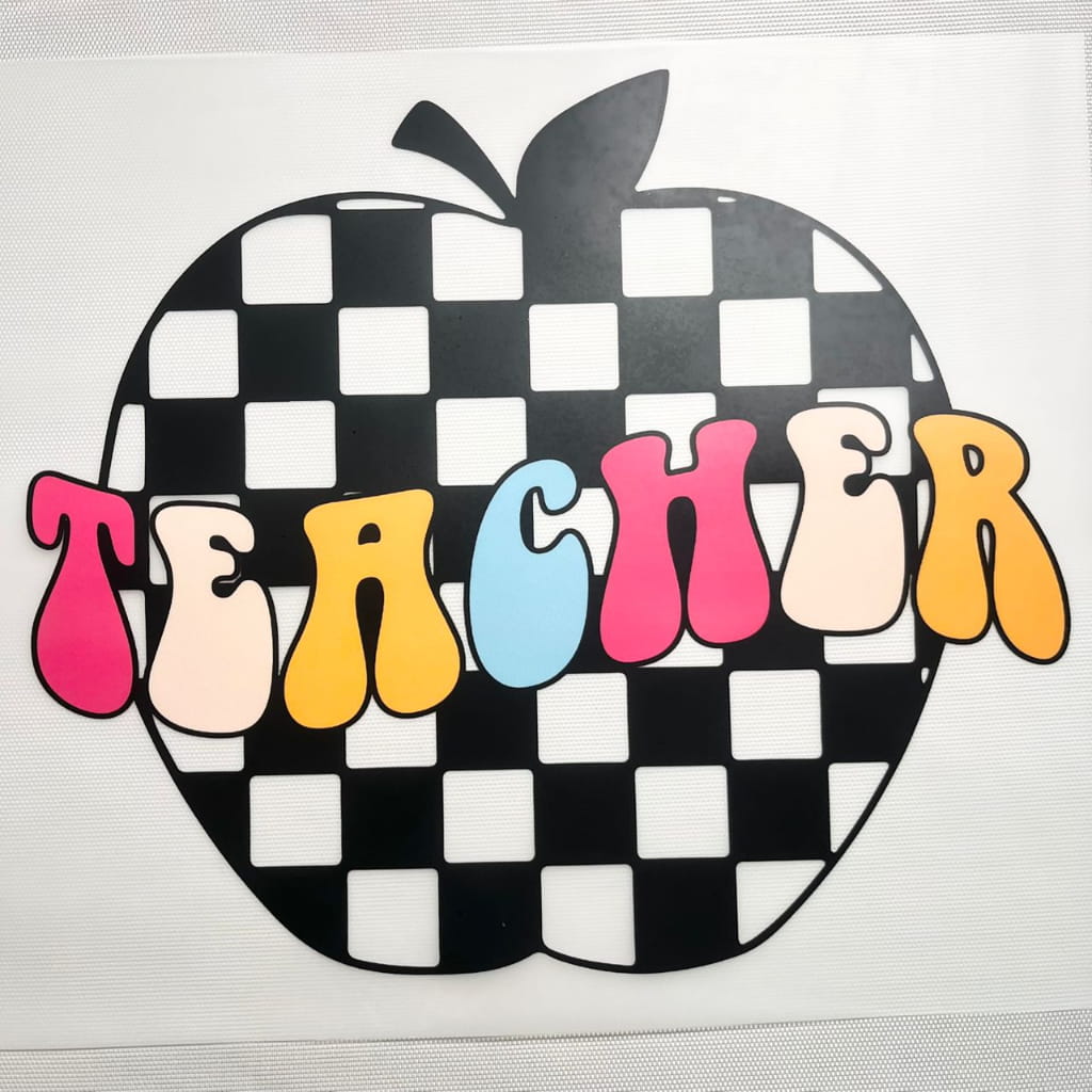 10inch Size DTF Heat Transfer, Teacher