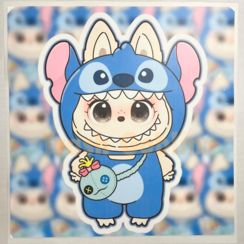 10inch Size DTF Heat Transfer, Cartoon , Labubu