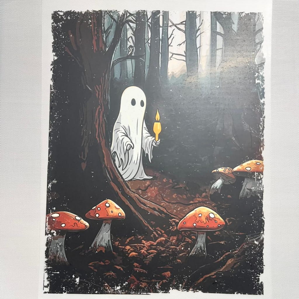 10inch Size DTF Heat Transfer, Halloween ,Horroible