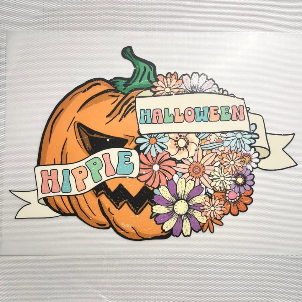 10inch Size DTF Heat Transfer, Halloween ,Horroible ,Pumpkin