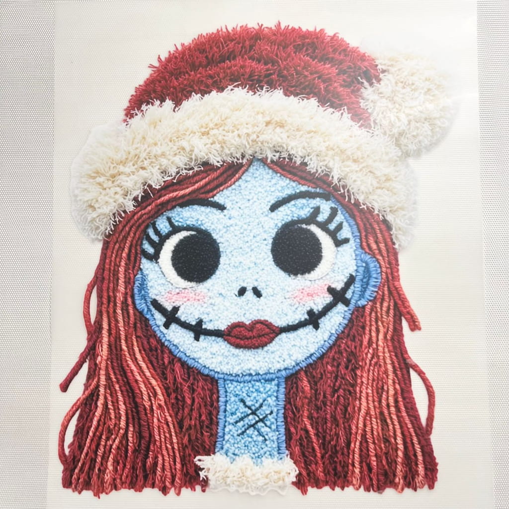 10inch Size DTF Heat Transfer,Christmas Sally