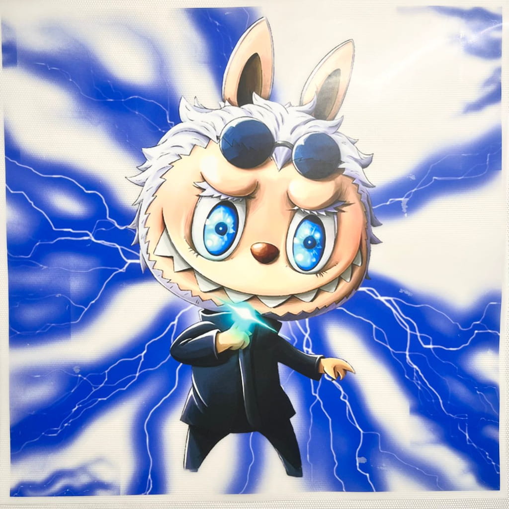 10inch Size DTF Heat Transfer, Cartoon , Labubu
