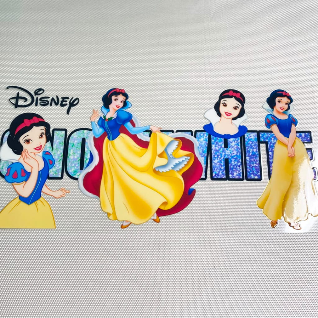 16oz UVDTF Cup Wraps,Cartoon , Princess ,Snow White