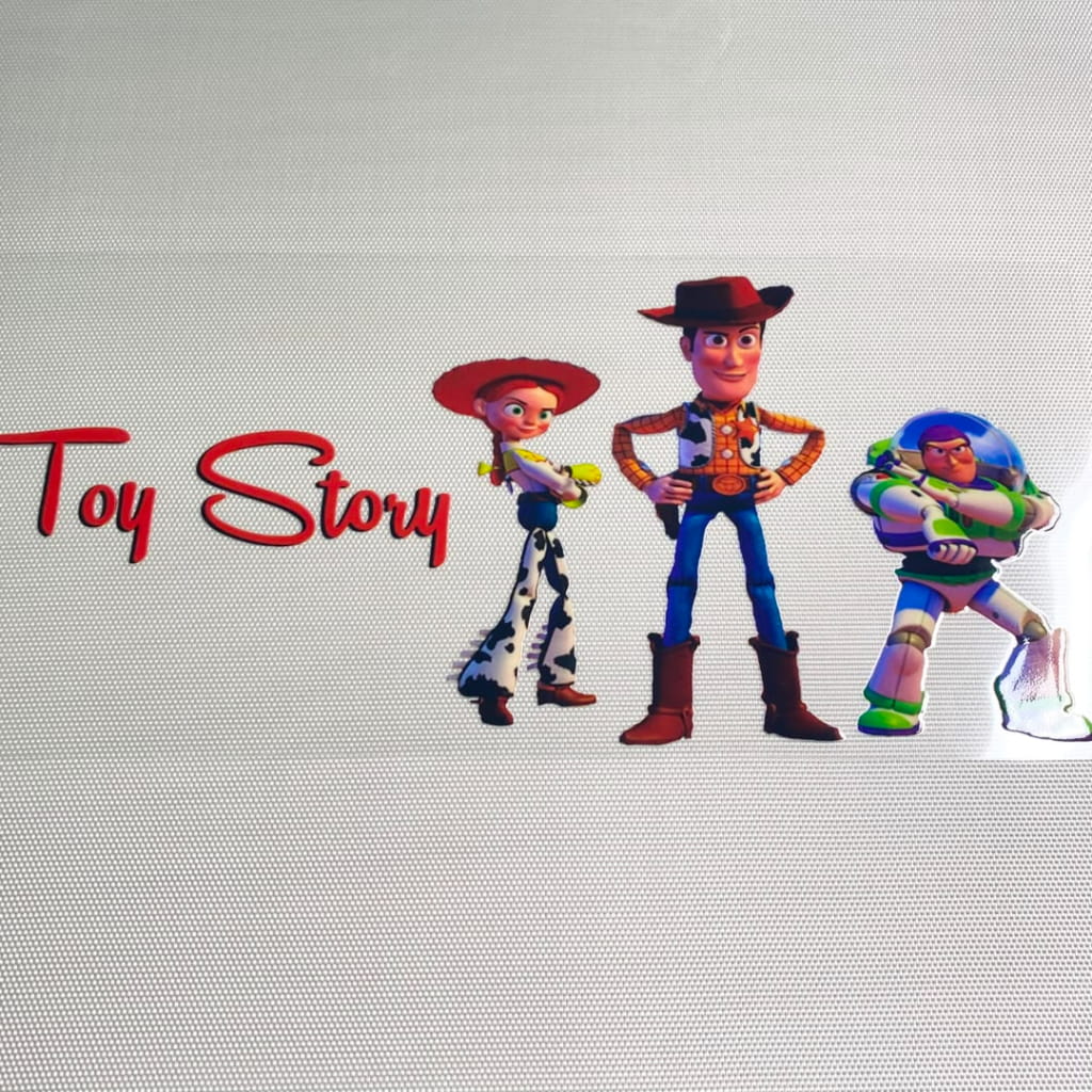 16oz UVDTF Cup Wraps,Cartoon ,Toy Story , Jessie & Woody & Buzz