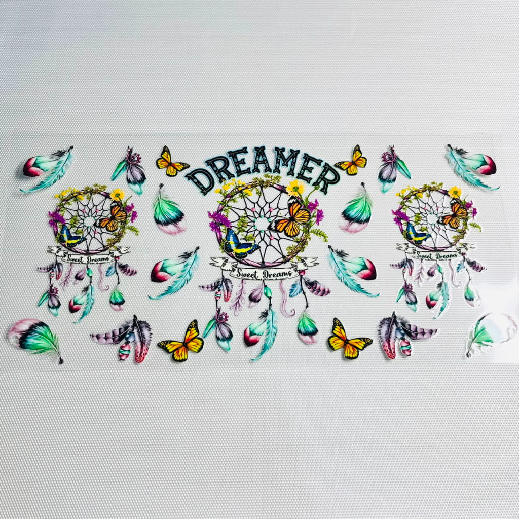 16oz UVDTF Cup Wraps,Dreamcatcher