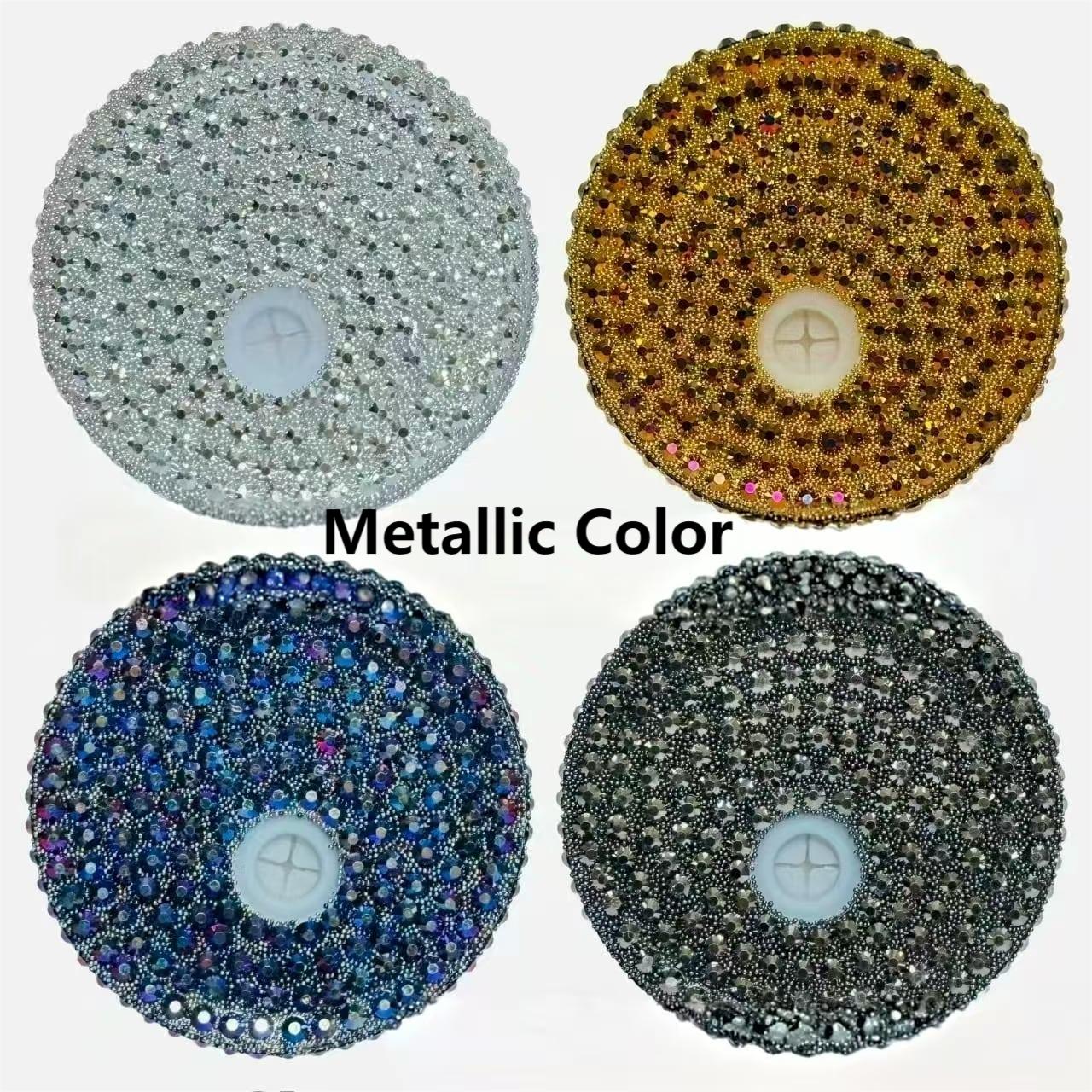 Solid Color Rhinestone Lids for 16oz ,26 colors, Random Mix