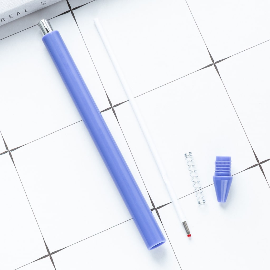 Plastic Solid Pen without Clips ,perfect for the pen wraps , Random Mix