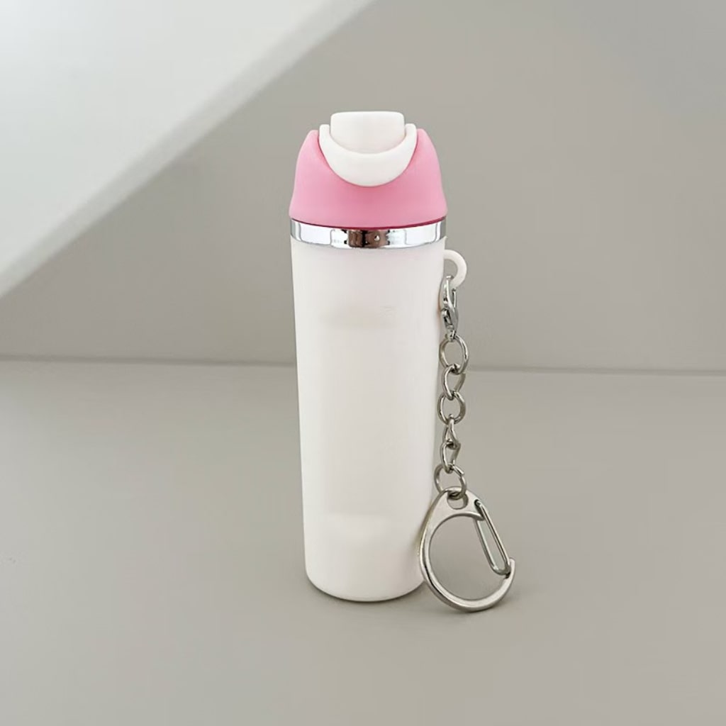 Solid Color Mini Stainly Tumbler Cup keychains