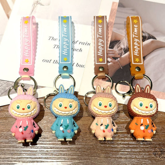 Labubu In Jumpsuits Keychains
