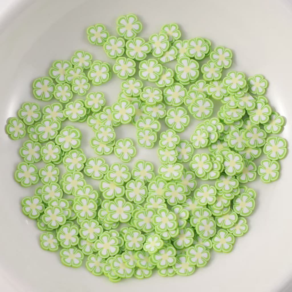 Flower Clay Beads
