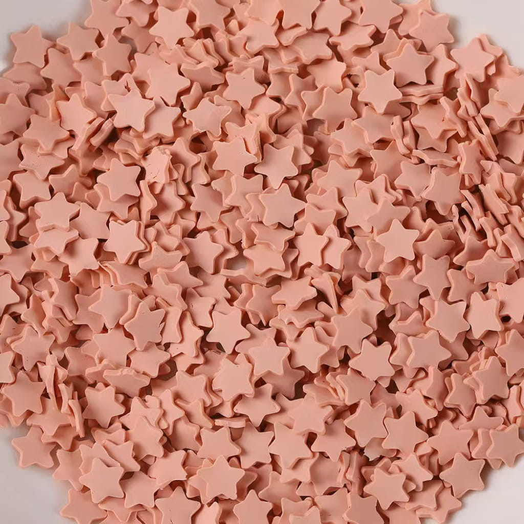 Star Clay Beads