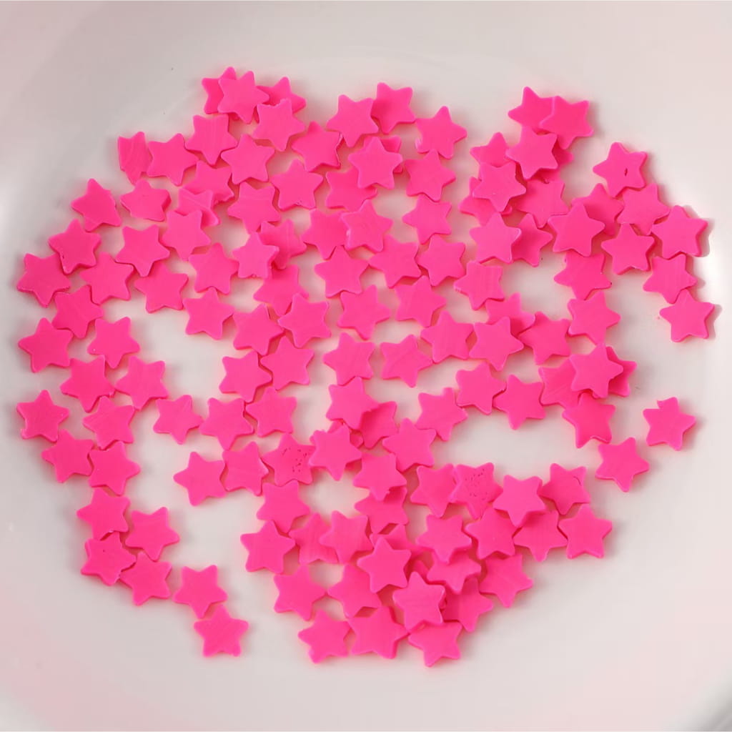Star Clay Beads