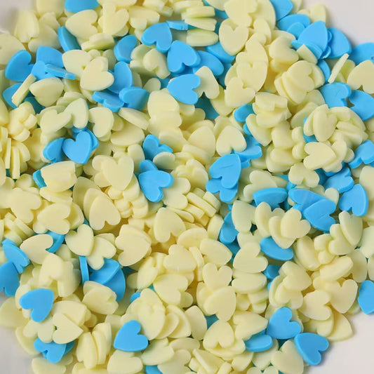 Heart Clay Beads