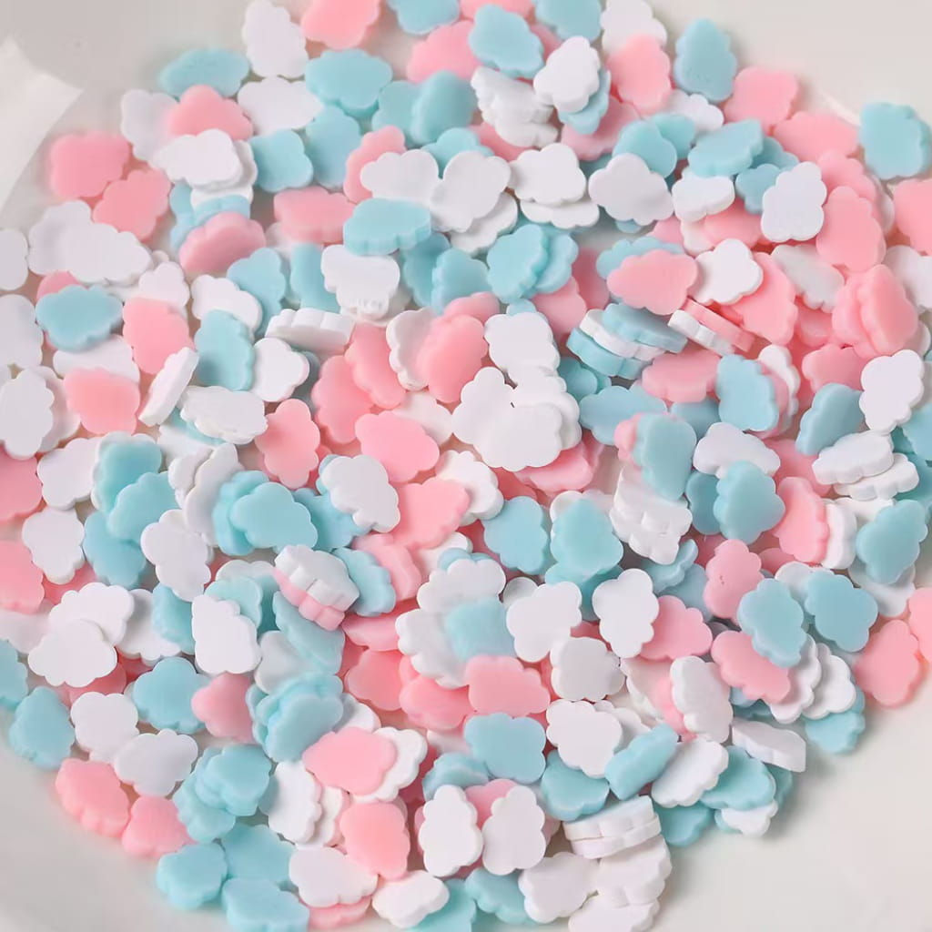 Cloud Clay Beads