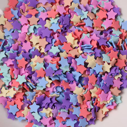Star Clay Beads