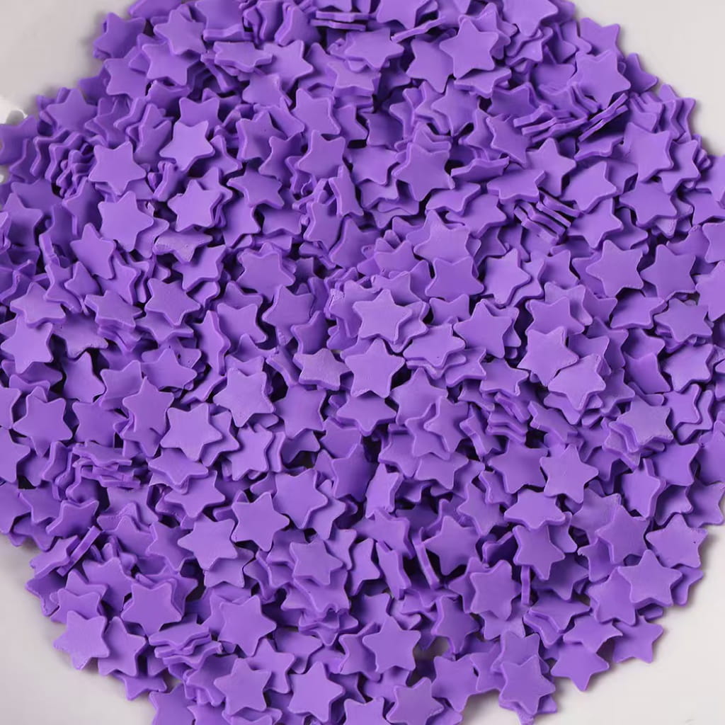 Star Clay Beads