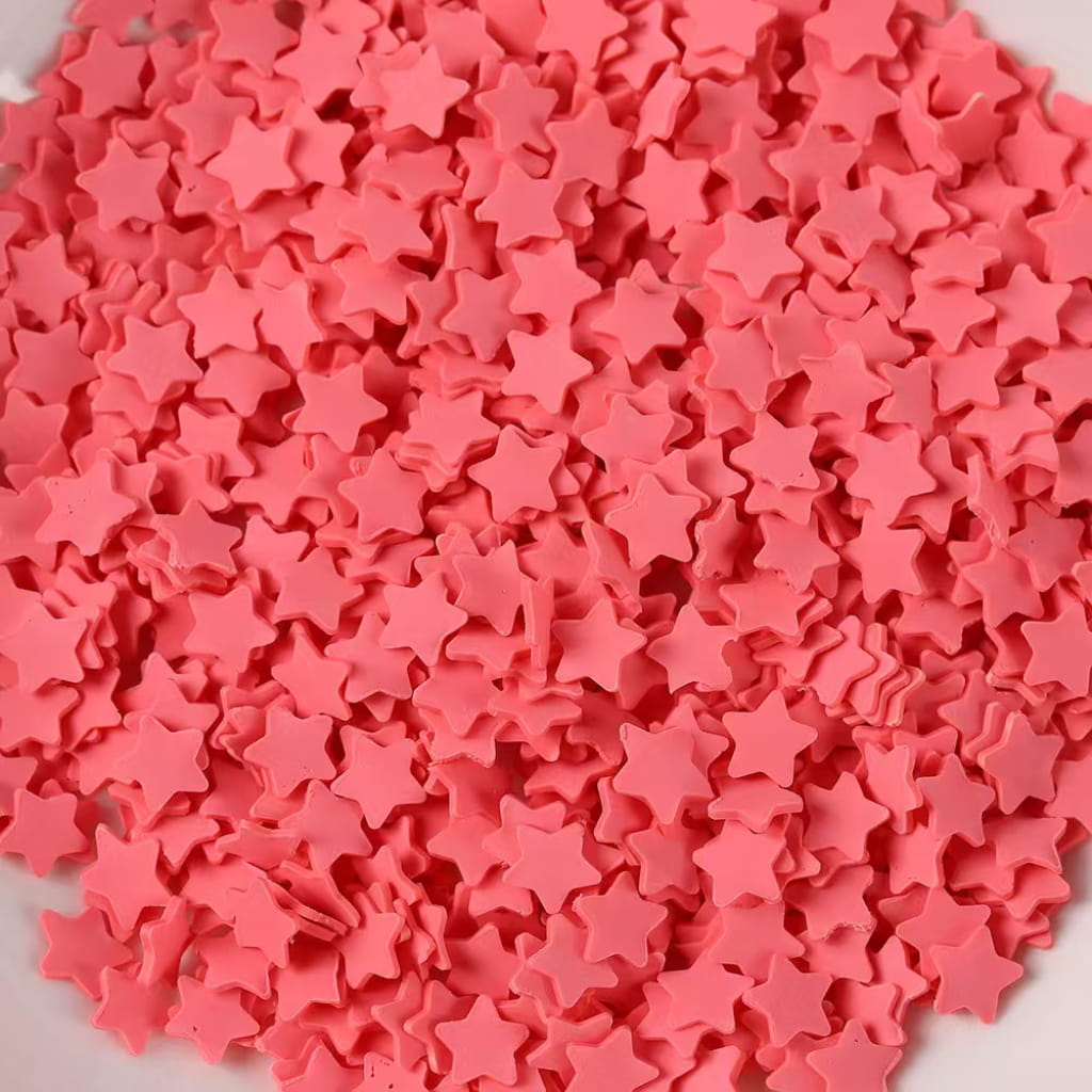 Star Clay Beads