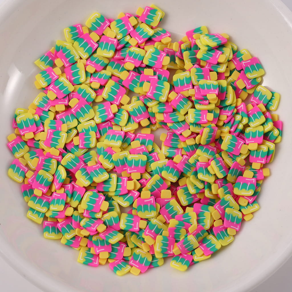 Food Clay Beads