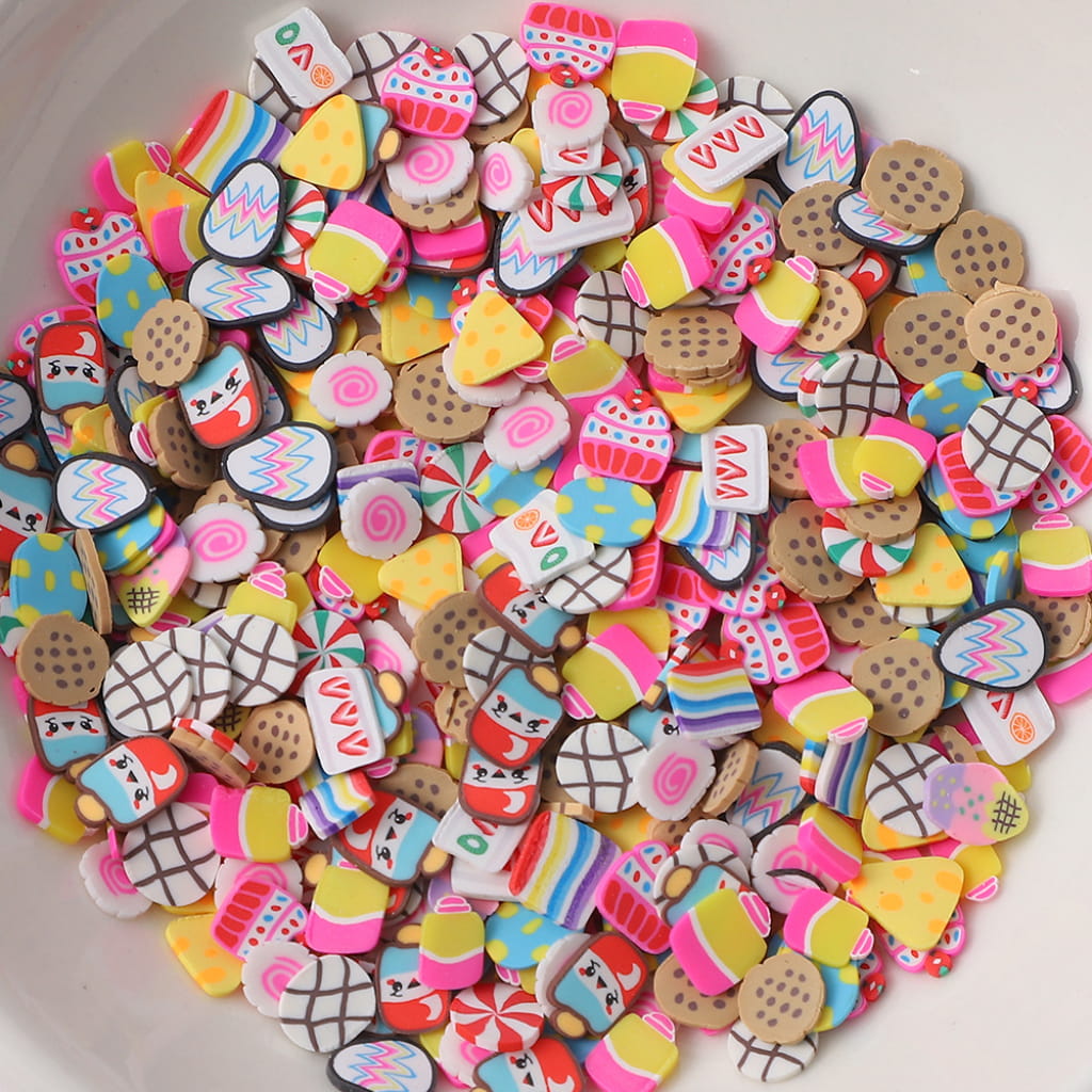 Food Clay Beads