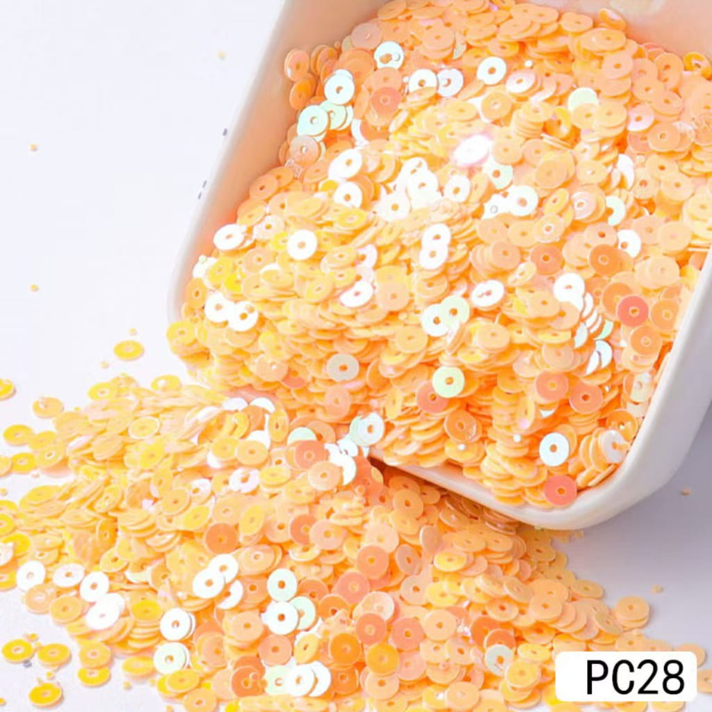 Round Glitter For Snow Globe Tumbler