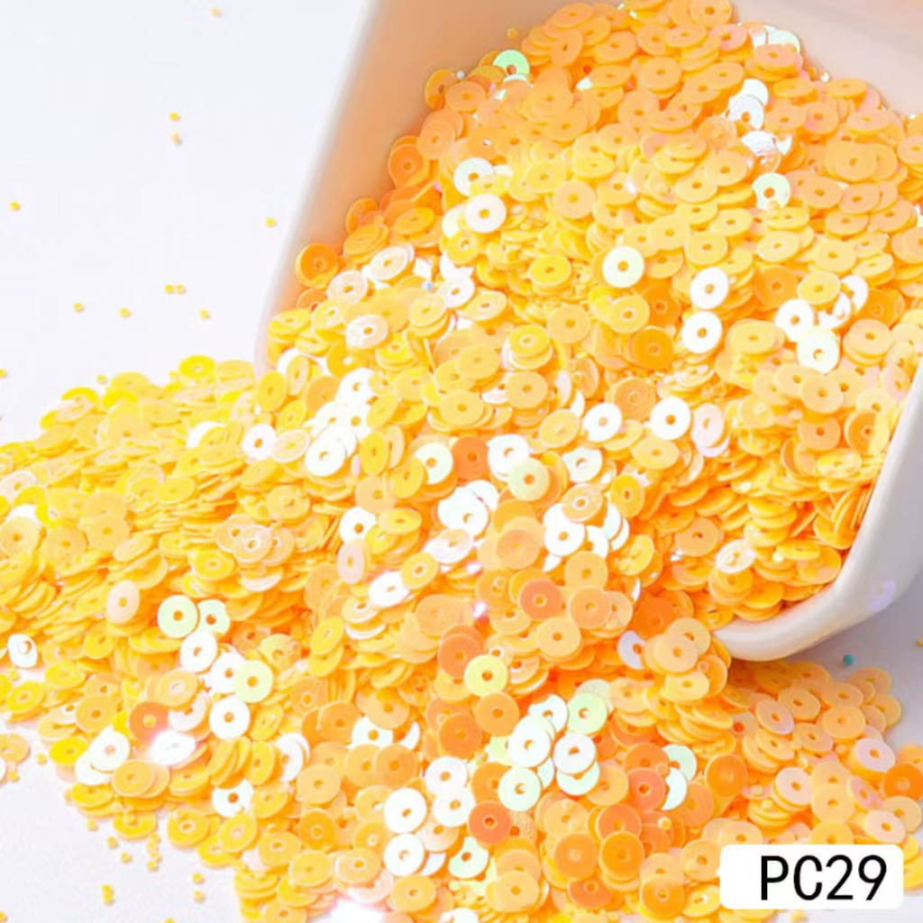 Round Glitter For Snow Globe Tumbler