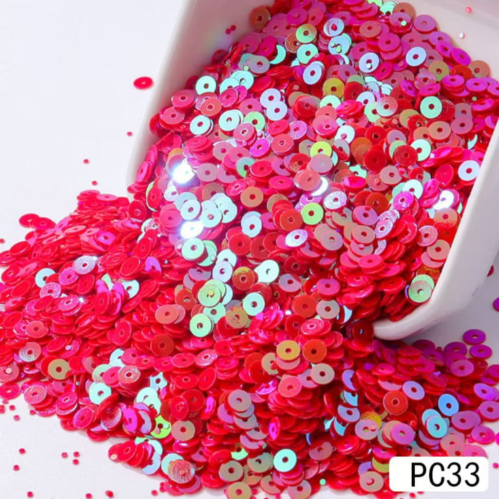 Round Glitter For Snow Globe Tumbler