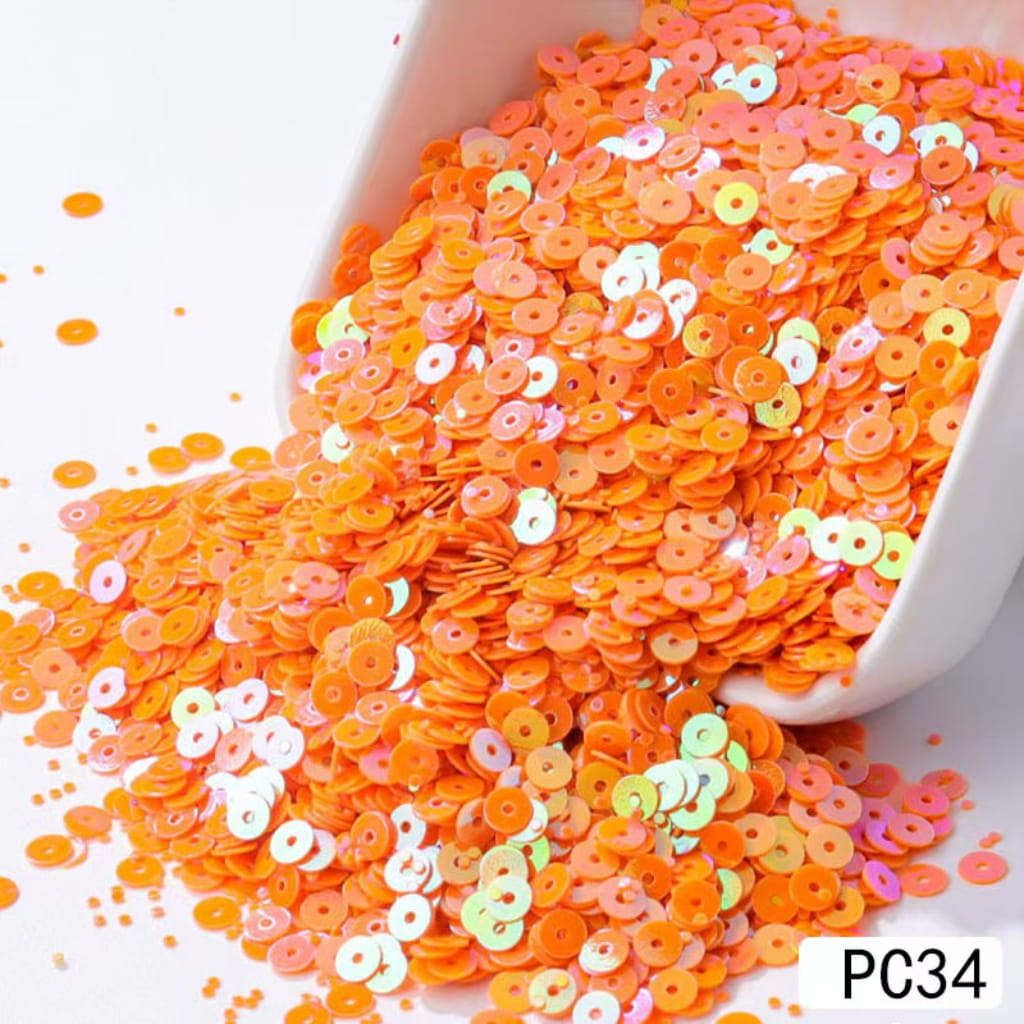 Round Glitter For Snow Globe Tumbler