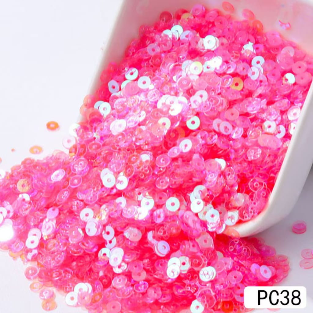 Round Glitter For Snow Globe Tumbler