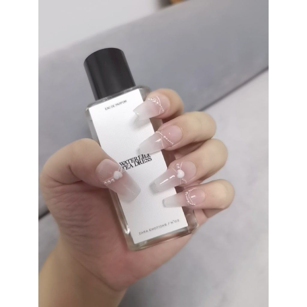 Simplicity nails with Heart Charms,Pachinko ,NK