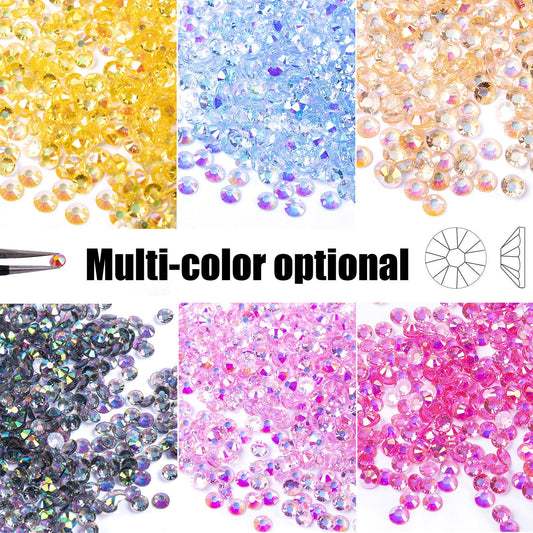 Clear Small Rhinestone Beads For Snow Globe Tumbler ,3mm & 4mm,1 bag 5000pcs