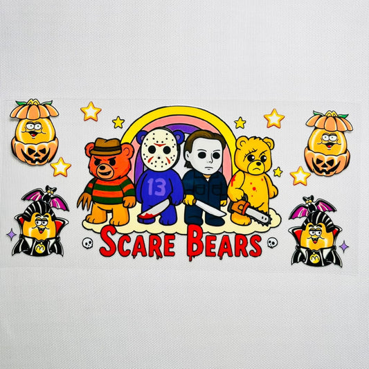 16oz UVDTF Cup Wraps, Halloween ,Summerween , Bad Boys