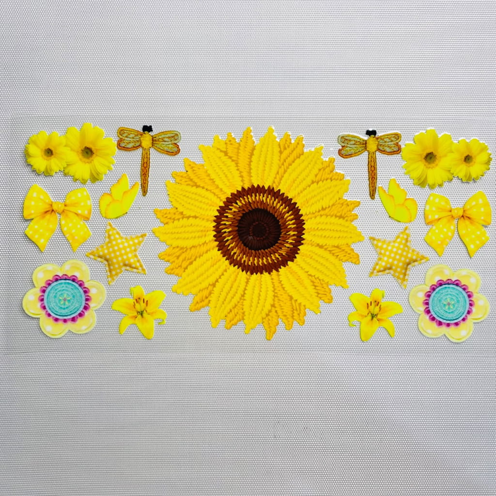 16oz UVDTF Cup Wraps,SunFlower