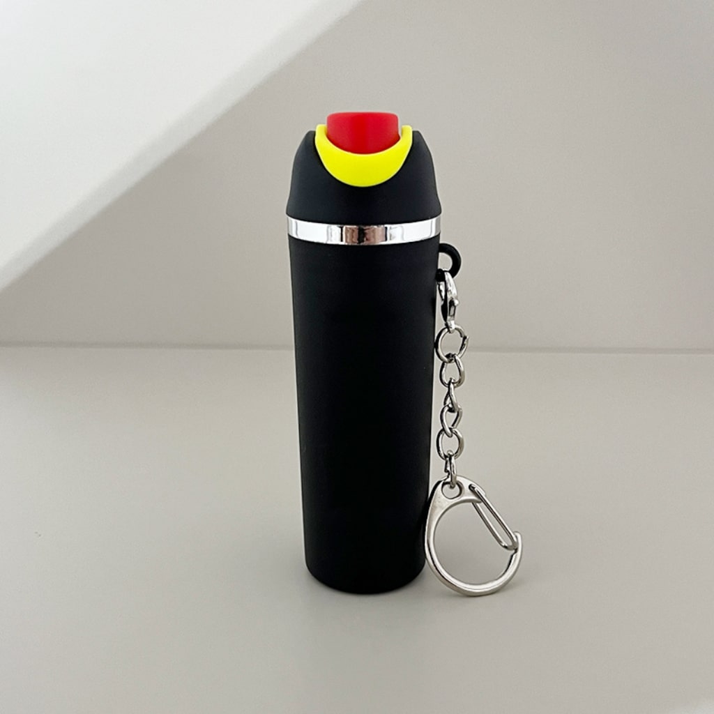 Solid Color Mini Stainly Tumbler Cup keychains