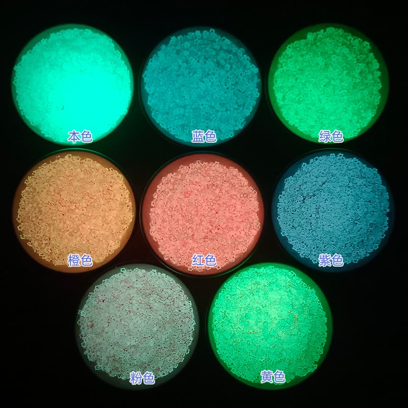 Luminous Glitter Star For Snow Globe Tumbler ,Sequins Glow in The Dark ,3mm ,20g