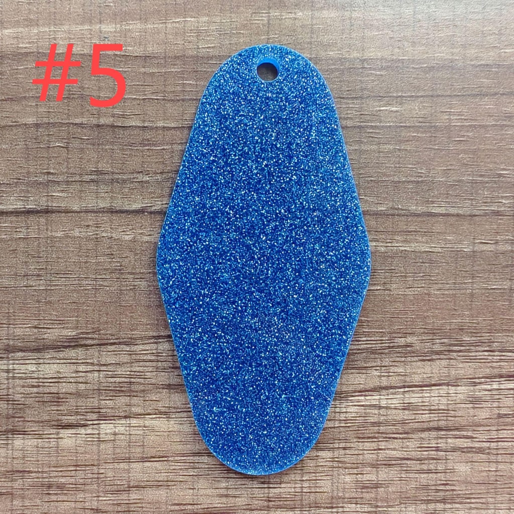Glitter/Shiny Hotel Tags/ Keys With Keychains
