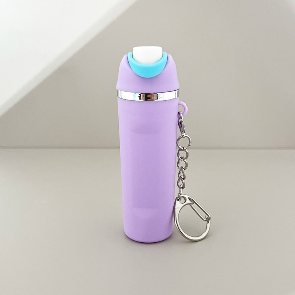 Solid Color Mini Stainly Tumbler Cup keychains