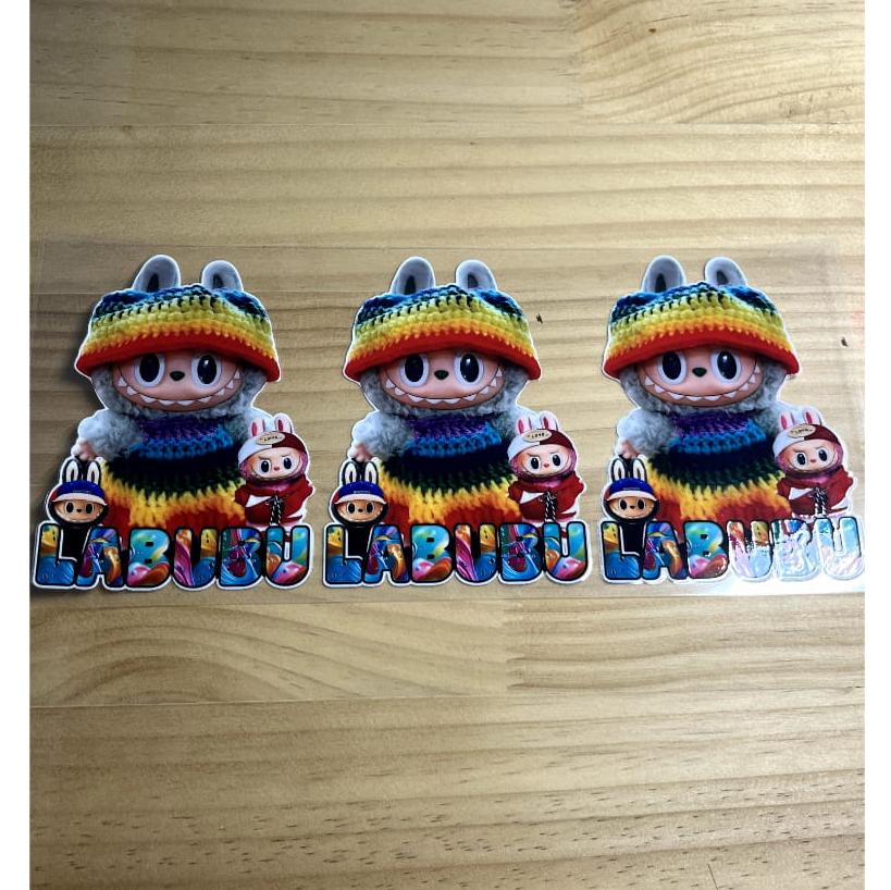 16oz UVDTF Cup Wraps ,Cartoon, Labubu
