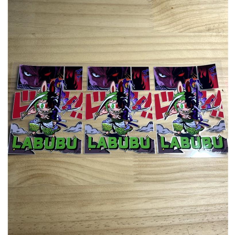16oz UVDTF Cup Wraps ,Cartoon, Labubu
