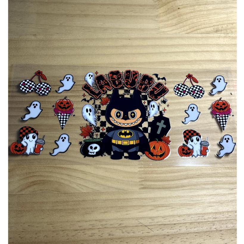 16oz UVDTF Cup Wraps ,Cartoon, Labubu