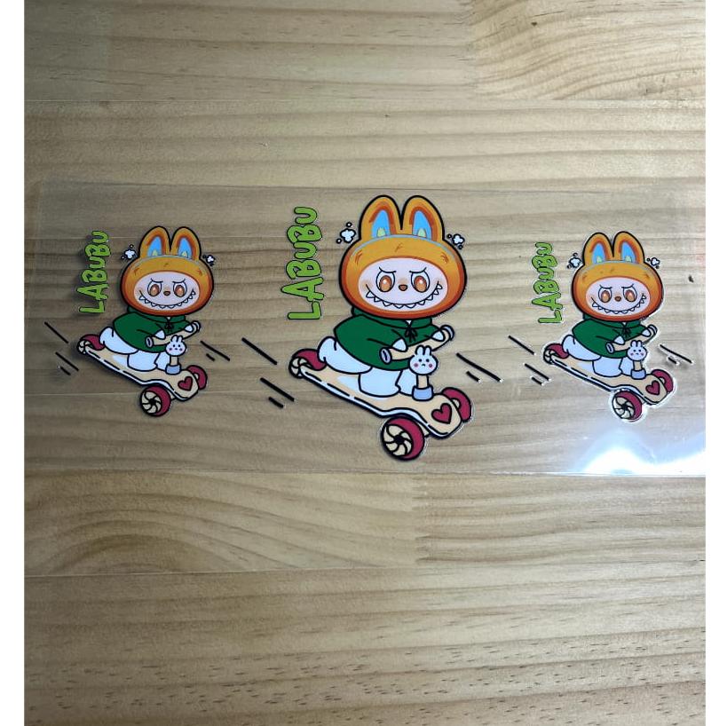 16oz UVDTF Cup Wraps ,Cartoon, Labubu