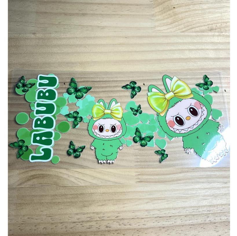 16oz UVDTF Cup Wraps ,Cartoon, Labubu