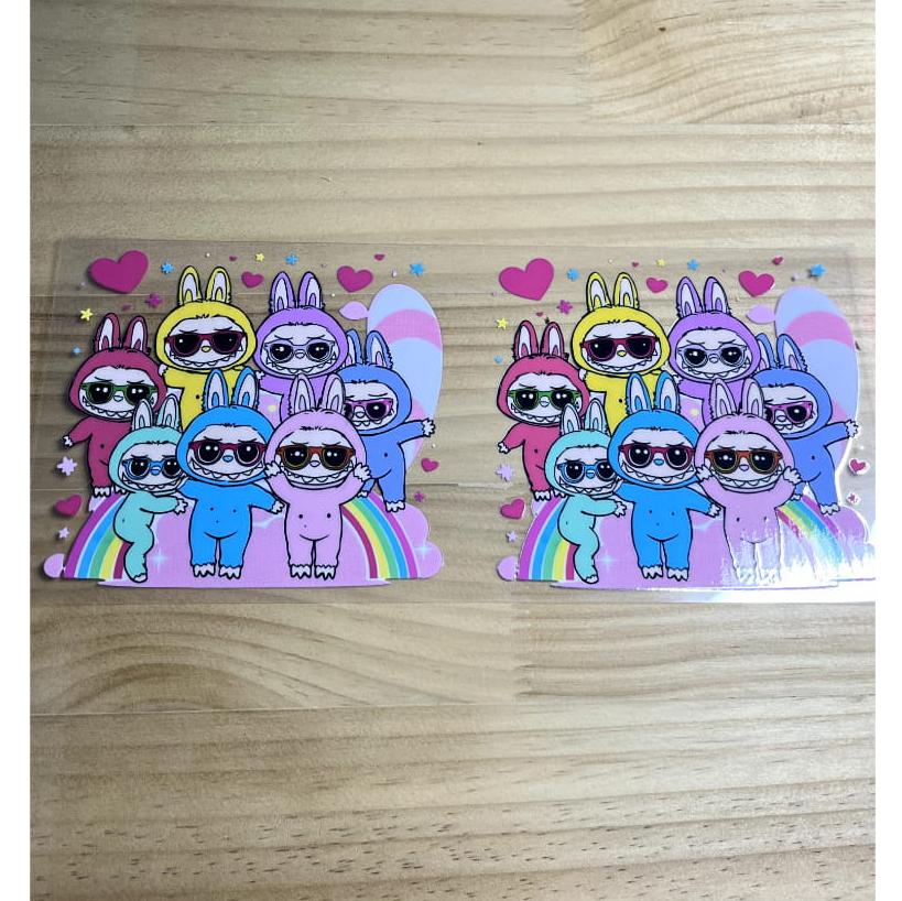 16oz UVDTF Cup Wraps ,Cartoon, Labubu