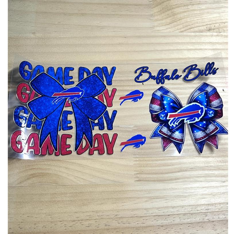 16oz UVDTF Cup Wraps,Sport , Football Teams , Buffalo Bills