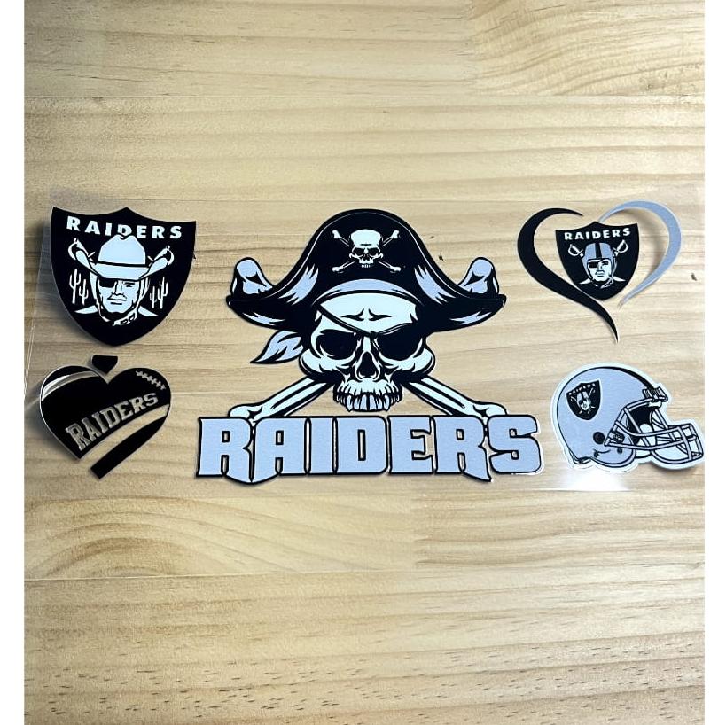 16oz UVDTF Cup Wraps,Sport, Football Teams, Raiders