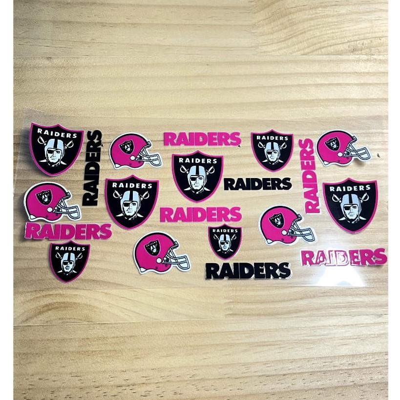 16oz UVDTF Cup Wraps,Sport, Football Teams, Raiders
