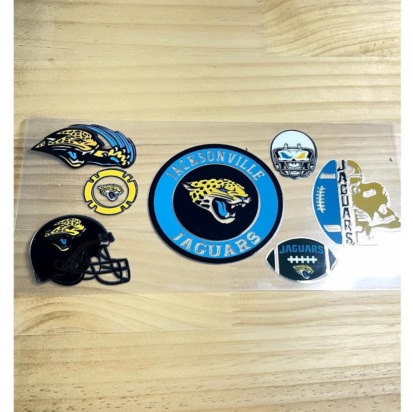 16oz UVDTF Cup Wraps,Sport, Football Teams ,Jaguars