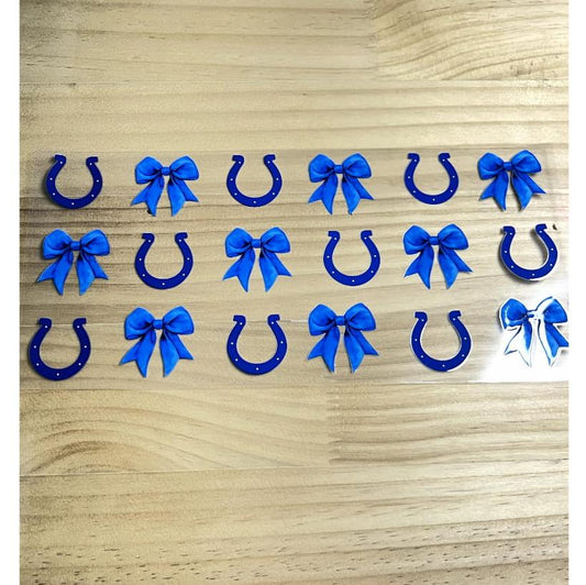 16oz UVDTF Cup Wraps,Sport, Football Teams, Colts
