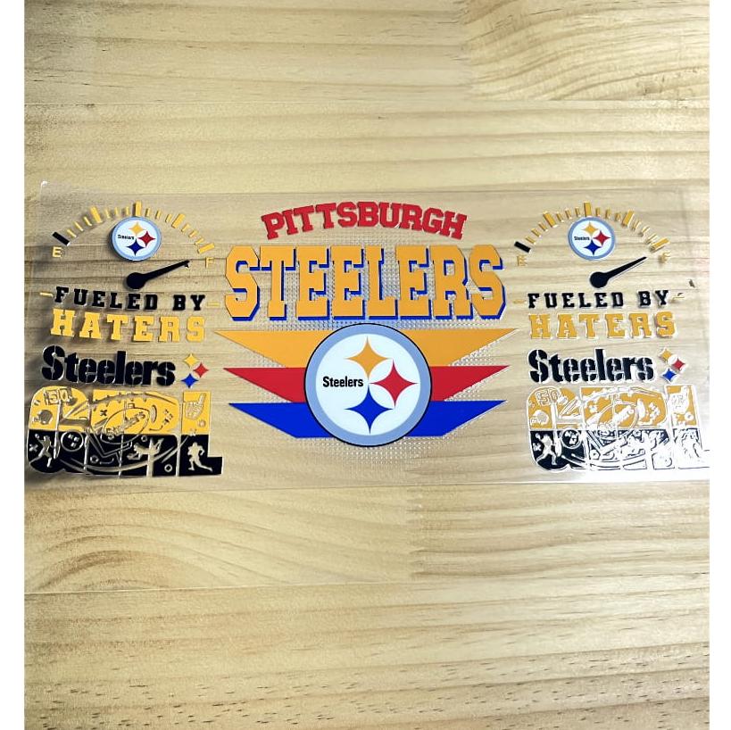 16oz UVDTF Cup Wraps,Sport, Football Teams ,Steelers