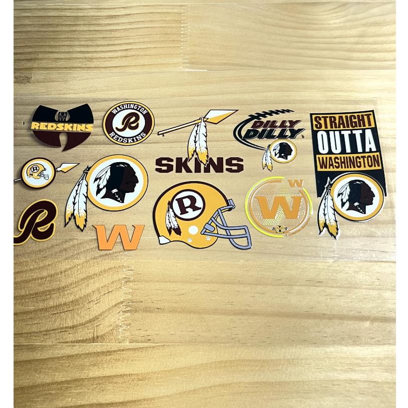 16oz UVDTF Cup Wraps,Football Sport Teams , Skins, Straight Outta Washington